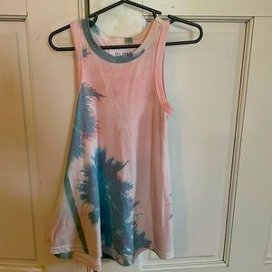 Sol Angeles 2t palm tree tank dress